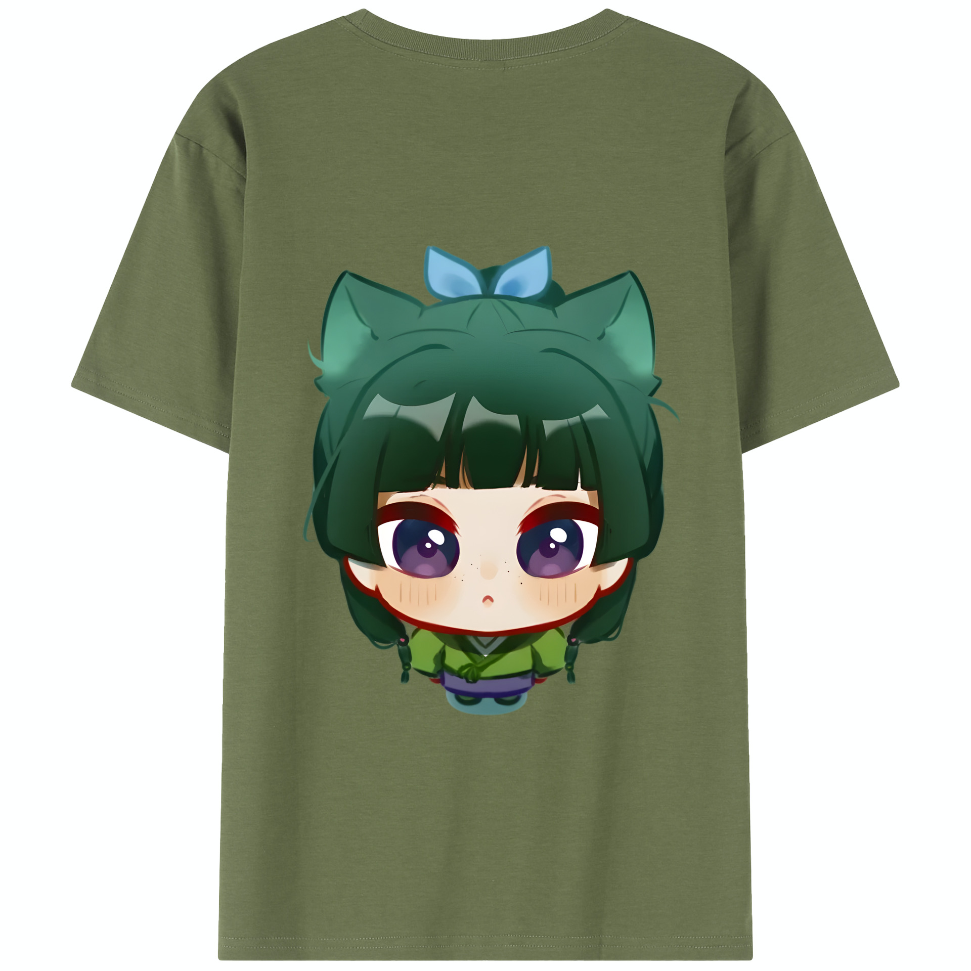 （画像用） 薬屋のひとりごと The Apothecary Diaries 綿100％半袖Tシャツ（背面プリント）